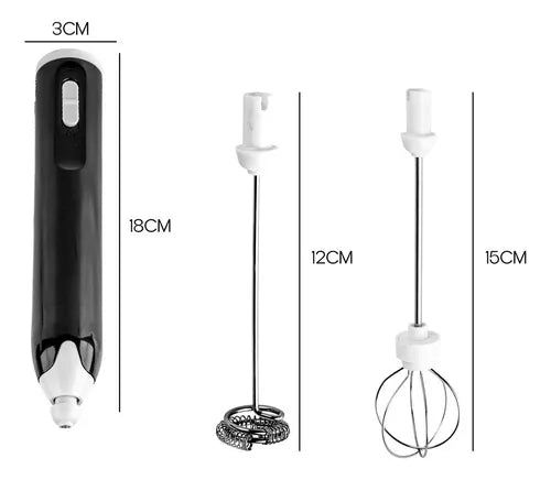espumador Batidor Recargable