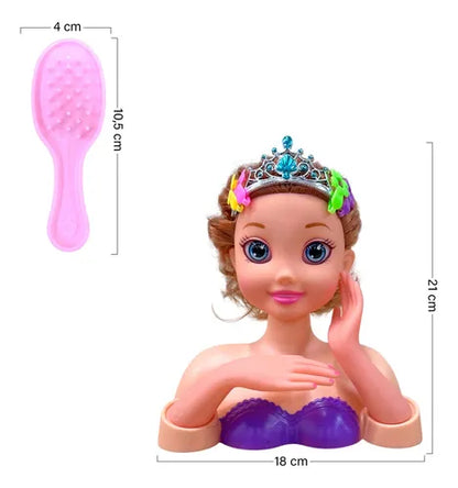 Cabeza de Peinados Muñeca 6989