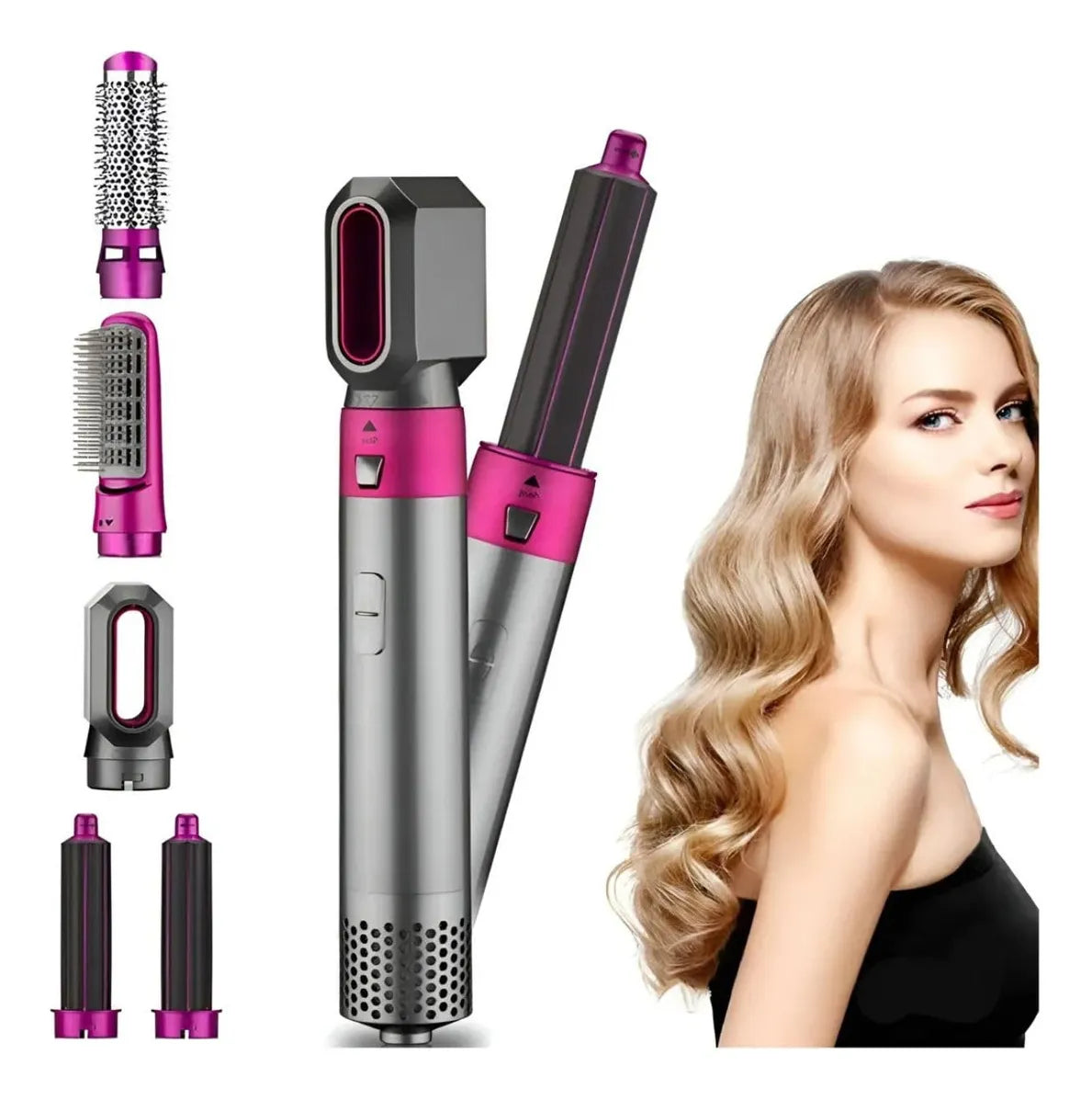 VA Cepillo Cabello 5 en 1 Estuche