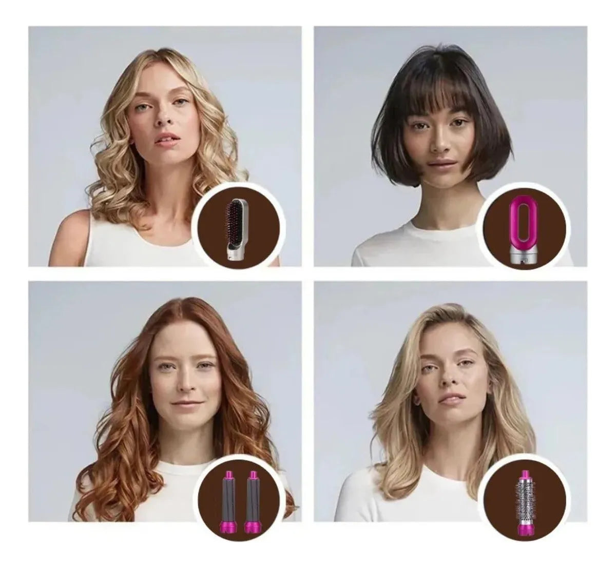 VA Cepillo Cabello 5 en 1 Estuche