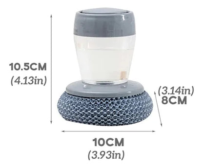 Cepillo dispensador de jabón para cocina