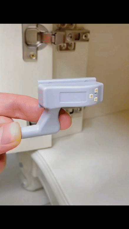 Luz Led bisagra lampara closet