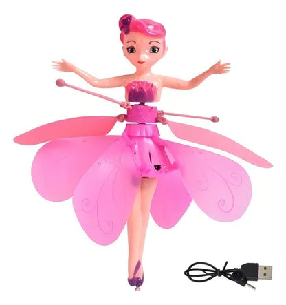Muñeca voladora con sensor – juguete recargable