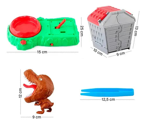 Juego Precaucion Dinosaurio QY0020A