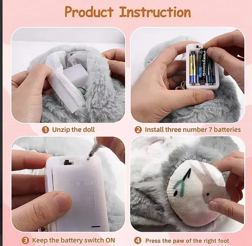 Muñeco peluche que respira Kohala