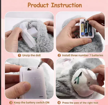 Muñeco peluche que respira Kohala