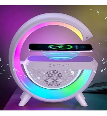 Parlante Lampara G Cargador Inalámbrico