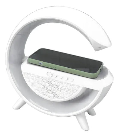 Parlante Lampara G Cargador Inalámbrico