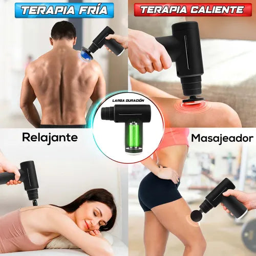 Pistola Masajeador FRÍO- CALOR